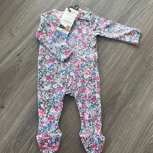 Organic Cotton Zipper onesie pajama